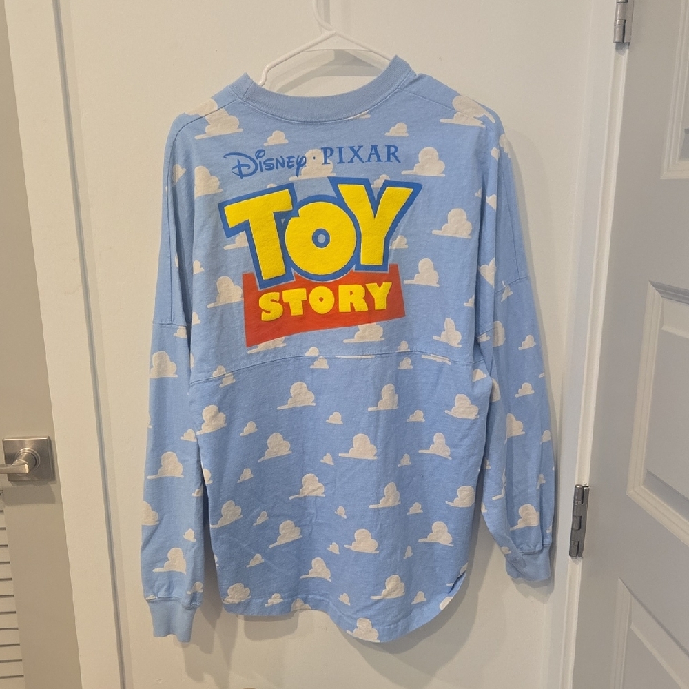 Toy Story Pixar Clouds Blue Spirit Jersey M